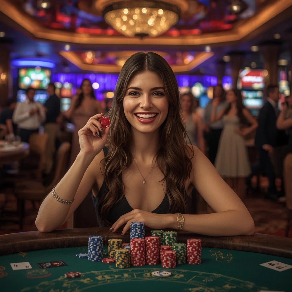 bonus in a man's hands at Yoju Casino